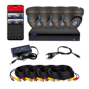Комплект видеонаблюдения SEVEN KS-7614OB-2MP на 4 камеры 2Мр