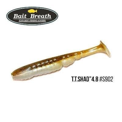 Силіконова приманка, Їстівний силікон Bait Breath T.T.Shad 4,8" (5 шт.) (902 BYS AYU)