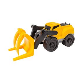 Детская автомодель Погрузчик ТехноК 8577TXK с манипулятором Желтый