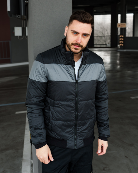 Куртка Ліон чорно-антрацит S | Зображення 6