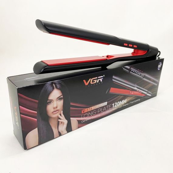 Бережный выпрямитель волос VGR, Хороший утюжок выпрямитель для волос Щипцы для AB-64 | Зображення 1