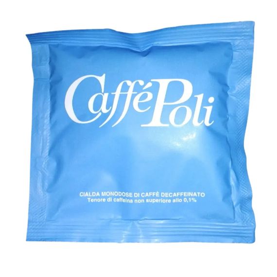 Кофе в чалдах (монодозах) Caffe Poli Decaffeinato, без кофеина 1 шт., Италия (кофе в таблетках) | Зображення 1