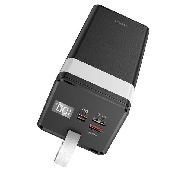 Портативное ЗУ Power Bank Hoco J86A Powermaster 22.5W 50000 mAh Черный | Зображення 2
