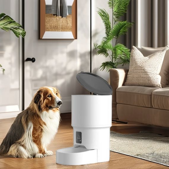 Смарт-годівниця для собак та котів Lapka LPK-29, 4 л | Зображення 3