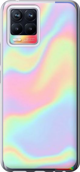 Чехол на Realme 8 пастель "3855u-2303-17620"