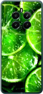 Чохол на Realme 12+ Зелені часточки лимона "852u-3650-2448"