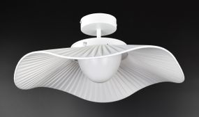 Люстра світлодіодна стельова LED світильник для квартири на стелю лед 26926 Білий 20х44х44 см.