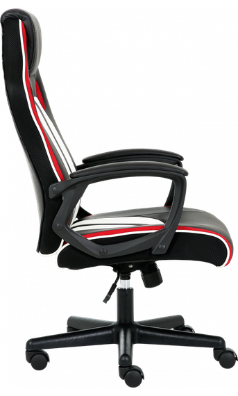Кресло геймерское GT Racer X-2301 BlackWhiteRed | Зображення 3
