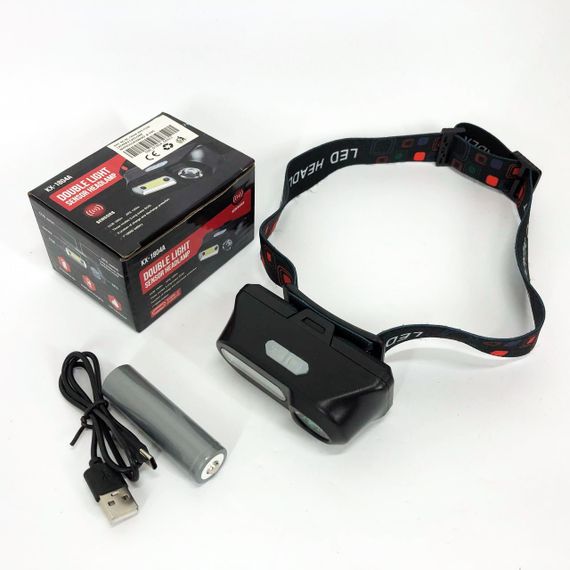 Водонепроницаемый фонарик, Фонарик на голову для домашних работ, Led фонарь на голову LP-53 | Зображення 2