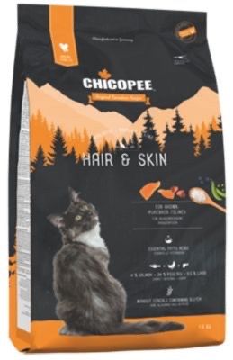 Сухий корм для котів з птахом та лососем Chicopee HNL Cat Hair & Skin, 8 кг