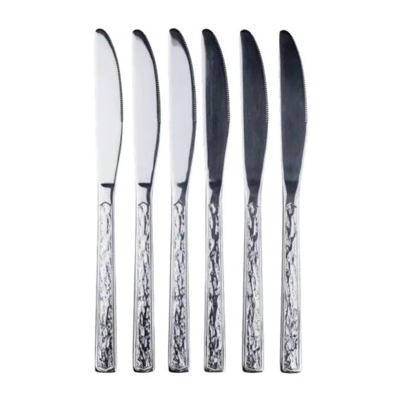 Набор столовых ножей 6 шт нержавеющая сталь гальваническое покрытие столовый набор HP96922