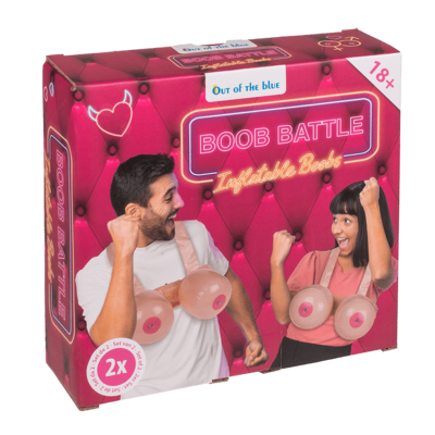 Надувная грудь Boob Battle Inflatable Boobs, 15 x 40 см Sex Aura | Зображення 7