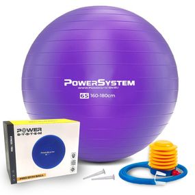 М'яч для фітнесу (фітбол) Павер сістем PS-4012 Ø65 cm PRO Gymball Purple