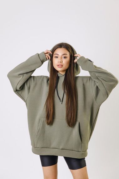 Худі унісекс МА (02) олива | Зображення 6
