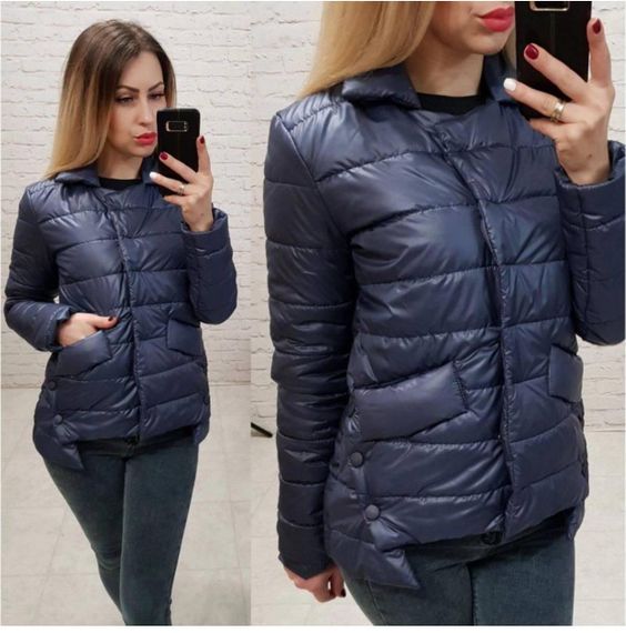 Куртка, арт.932, колір темно синій