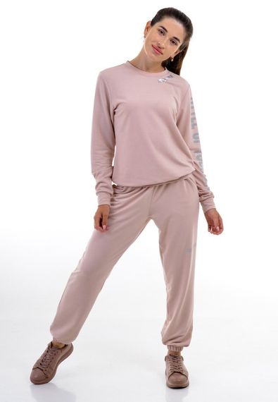 Свитшот спортивный 4Profi пудровый размер XL 22382 | Зображення 4