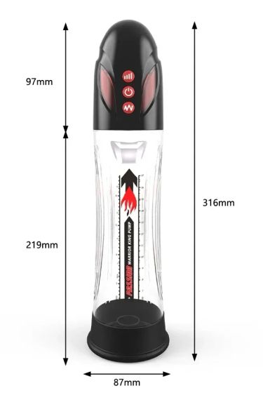 УЦЕНКА!!! - Водонепроницаемая, автоматическая вакуумная помпа с зарядкой от USB CANWIN Water Bath, P416AU Sex Aura | Зображення 9
