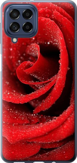 Чехол на Samsung Galaxy M53 M536B Красная роза "529u-2608-17620"