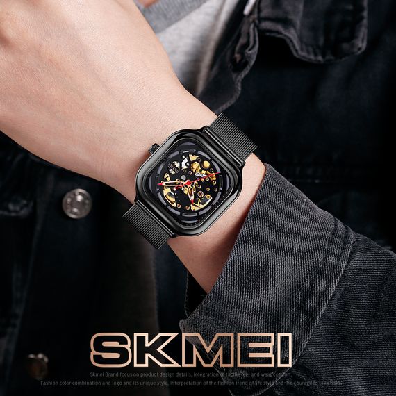 Чоловічий годинник Skmei 9184BK Black | Зображення 2