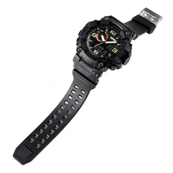 Годинник наручний чоловічий SKMEI 1520BK BLACK, армійський годинник протиударний. RY-983 Колір: чорний | Зображення 3