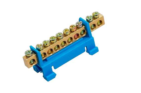 Шина ізольована "стійка" N «на DIN-рейку ШЛС 6х9-10 Ny95500177