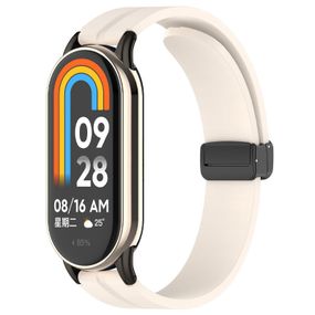 Ремінець Line Magnetic для Xiaomi Mi Band 9/8 Бежевий / Beige