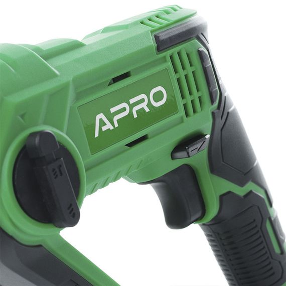 Перфоратор SDS+ APRO 1,5Дж, 2А, 20CH, 1 (АКБ, кейс) | Зображення 3