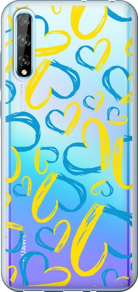 Чехол на Huawei P Smart S Сердца UA "5292u-1813-17620"