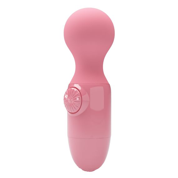 Універсальний вібромасажер Pretty Love Mini Stick Little Cute, світло-рожевий | Зображення 3