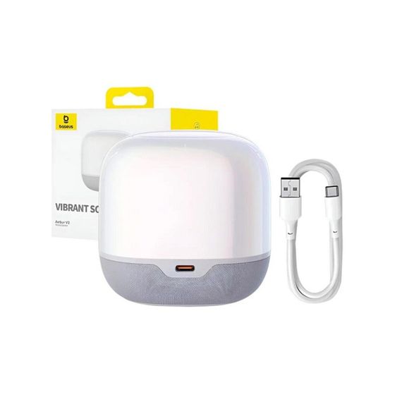 Портативна колонка Baseus AeQur V2 Wireless Speaker Moon White | Зображення 4