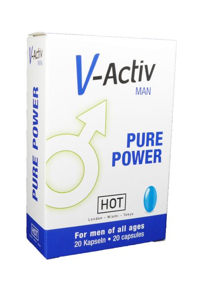 Збуджуючі краплі Hot V-Activ Caps for Men, 20 шт