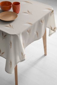 Скатертина Lotus Home 80690 Туреччина 140*140 см  Бавовна Бежевий