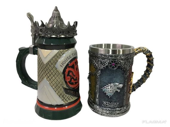 Подарочный набор Кружка Game Of Thrones House Targaryen Fire And Blood Игра Престолов и... | Зображення 2