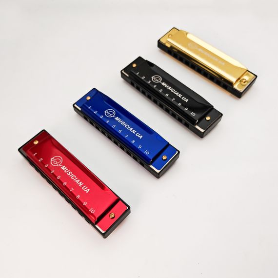 Губна гармоніка Musicality H10-BL _Harmonica (До) (Blue) (губна гармошка) | Зображення 2
