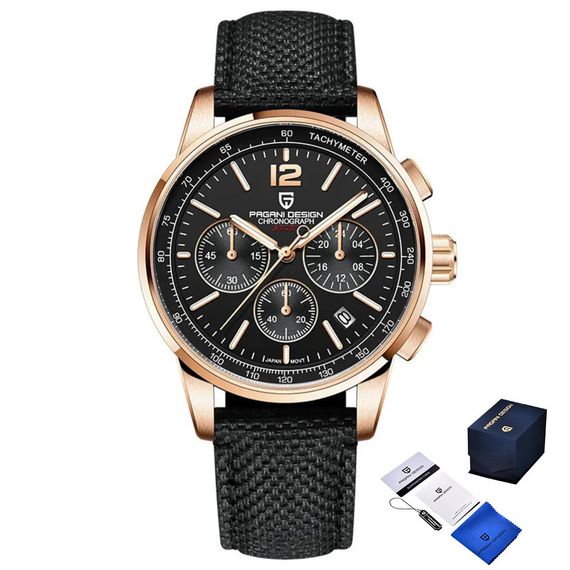 Годинник P2agani Design YS008 Rose Gold-Black