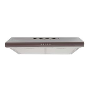 Кухонная плоская вытяжка Ventolux PARMA 60 BR коричневая 60 см