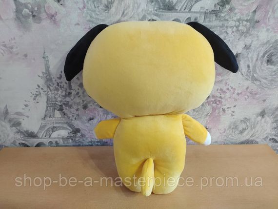 Плюшевая мягкая корейская игрушка щенок Chimmy BT21 группы BTS талисман Чимина K-POP 35 см 00234 | Зображення 1
