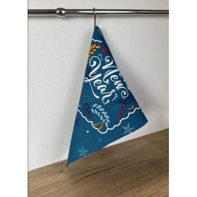 Полотенце Прованс вафельное Happy 33х60 см (4823093452626) | Зображення 1