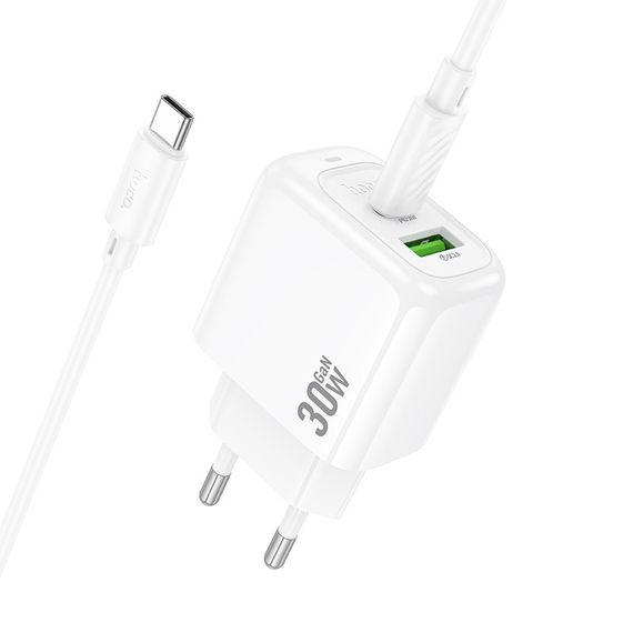 МЗП Hoco CS55A Surplus PD30W+QC3.0 (1USB-A/1C) + Type-C to Type-C | Зображення 5