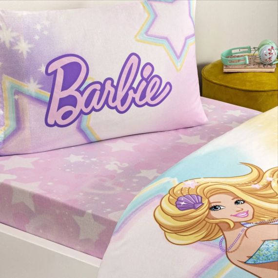 Постельное белье TAC Disney 160×220 см Barbie Mermaid | Зображення 1