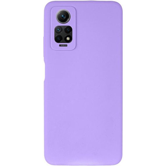 Чохол Silicone Cover Ummi Lakshmi Full Camera (AA) для Xiaomi Redmi Note 12 Pro 4G Бузковий / Dasheen | Зображення 1