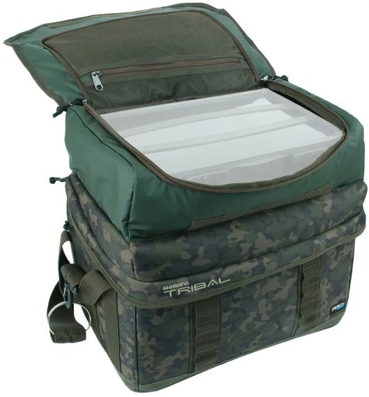 Сумка Shimano Trench Compact Carryall 43 Green camouflage | Зображення 2