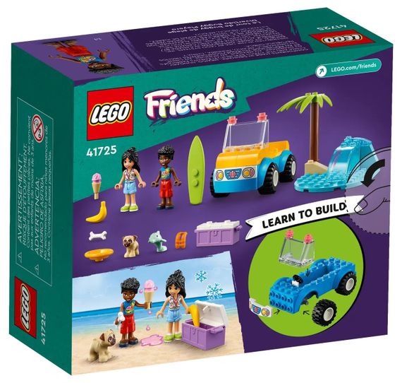 Конструктор LEGO Friends Розваги на пляжному кабріолеті (41725) | Зображення 4
