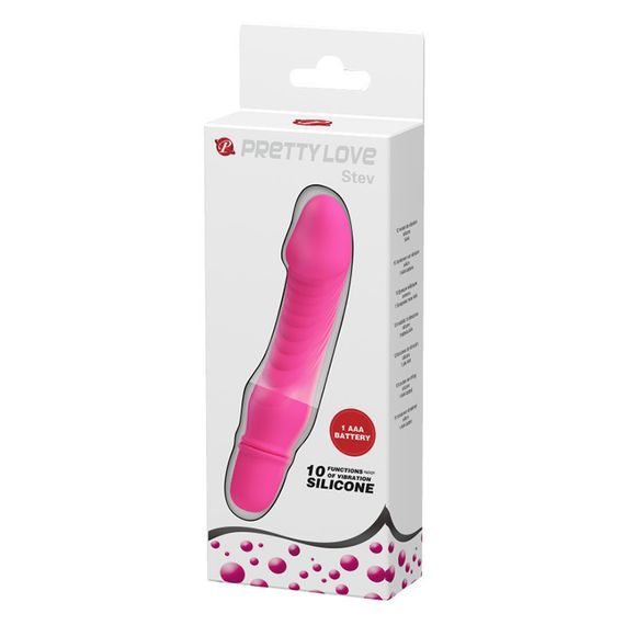 Вібратор - Pretty Love Stev Vibrator Pink Sex Aura | Зображення 3