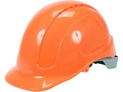 Каска для захисту голови YATO Польша оранжева з пластика ABS YT-73970