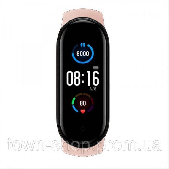 Смарт браслет M5 Smart Bracelet Фитнес трекер Watch Bluetooth. Цвет: розовый | Зображення 5
