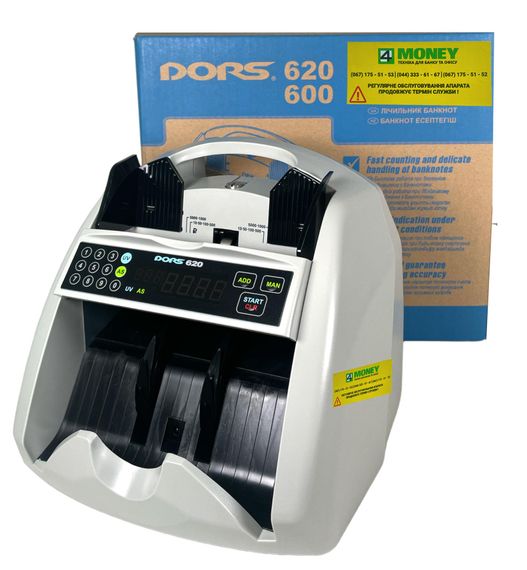 Счетчик Банкнот DORS 620 UV (с антистокс контролем). | Зображення 4