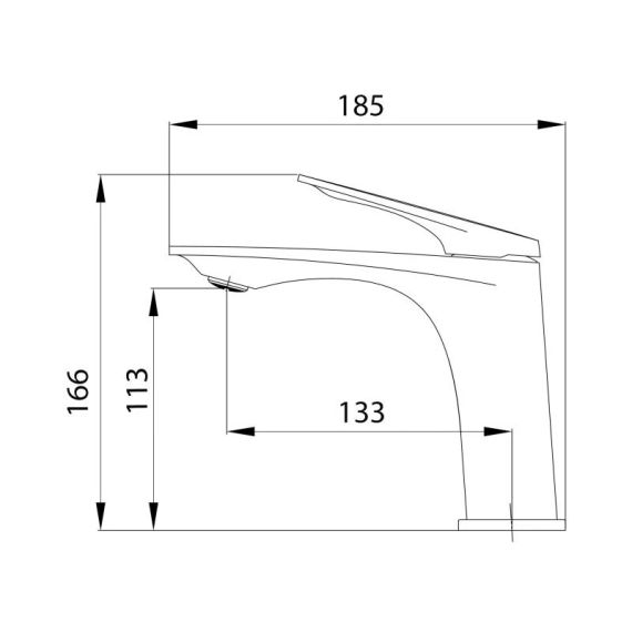 Смеситель для раковины Qtap Vlasta New QTVLA270GMB45641 Gunmetal Black PVD | Зображення 1
