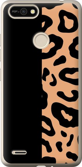 Чехол на Tecno Pop 2F B1F Пятна леопарда "4269u-2391-17620"