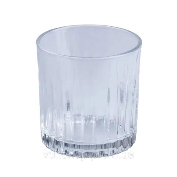 Набор стаканов для виски 6 штук по 310 мл прозрачный HP4166 | Зображення 1